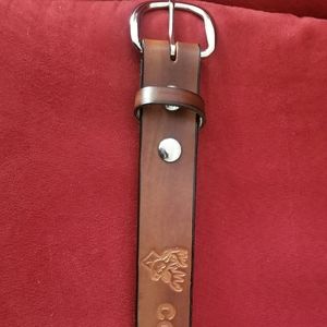 Real leather country girl belt Leah